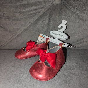 Brand New with Tag.  Koala Baby Red Heart Bottom Shoes Size 1